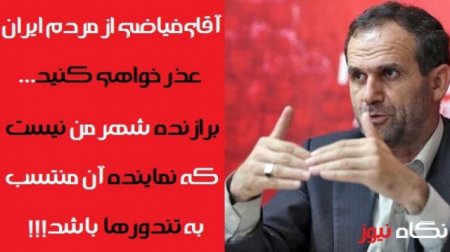 آقای فیاضی به دلیل همنوایی تان با "جبهه پایداری" از مردم ایران عذر خواهی کنید...