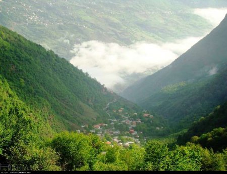 مناظر زیبا از روستاهای ییلاقی نوشا، مران، حرآباد و لاکتراشان شهرستان تنکابن 